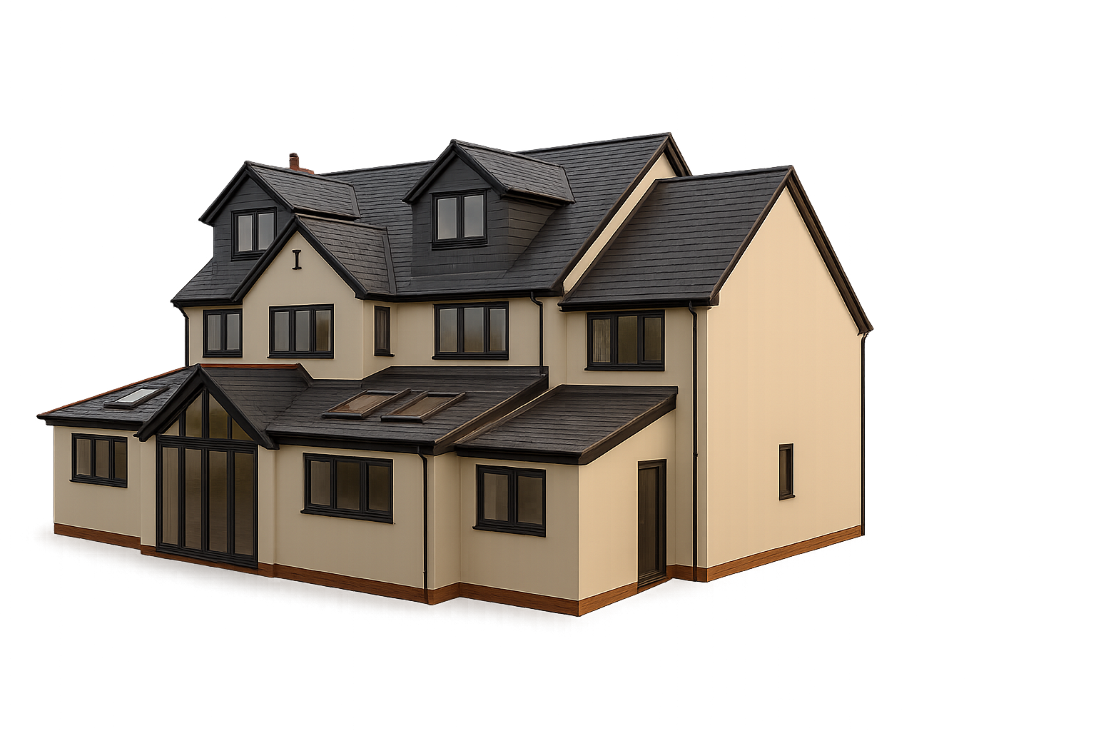 Two storey rear extension
