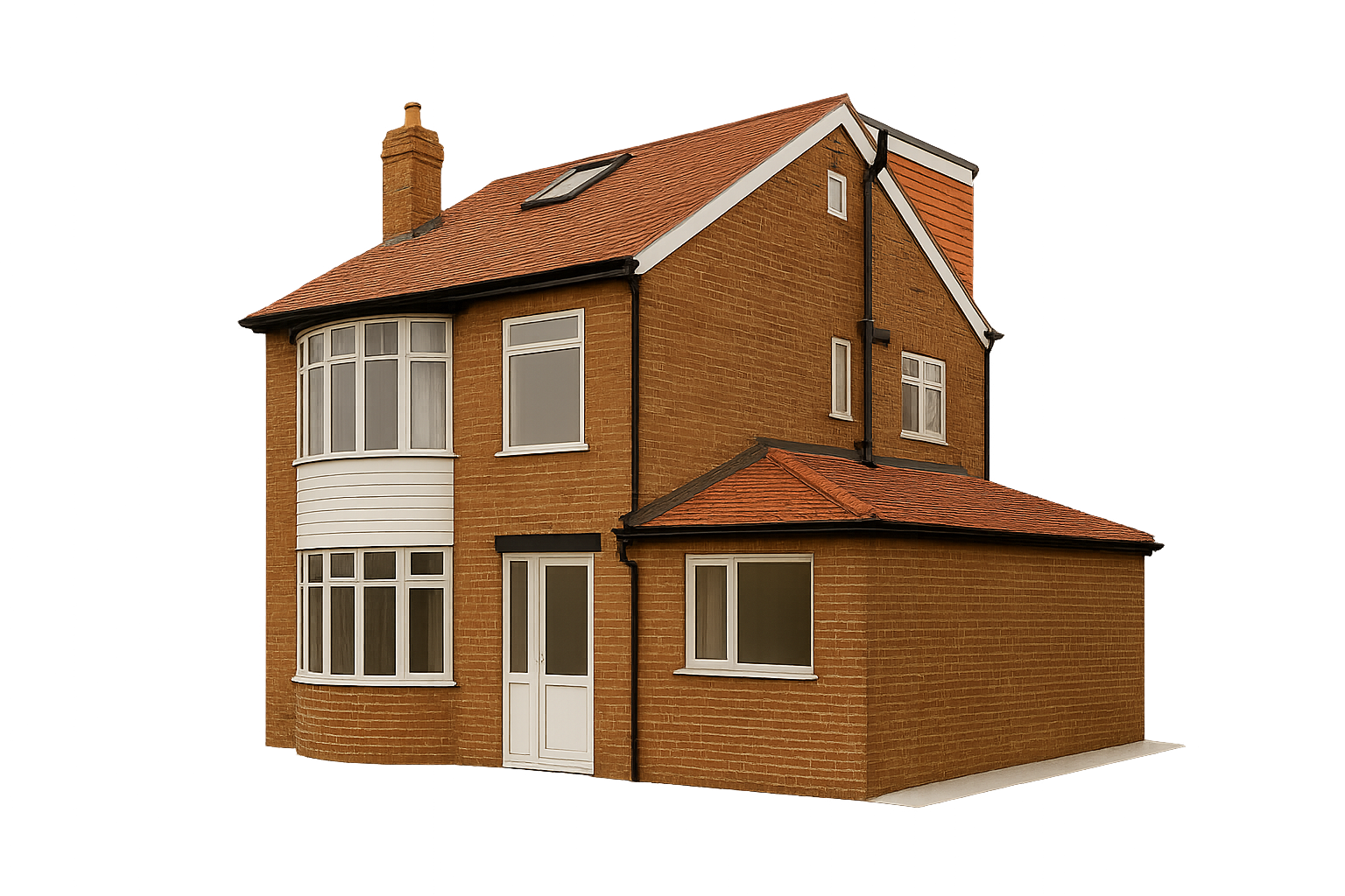 Front elevation render