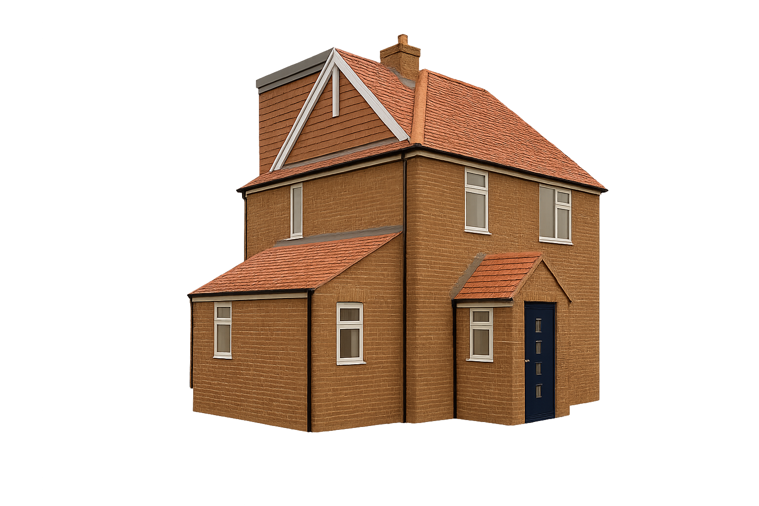 Front elevation render
