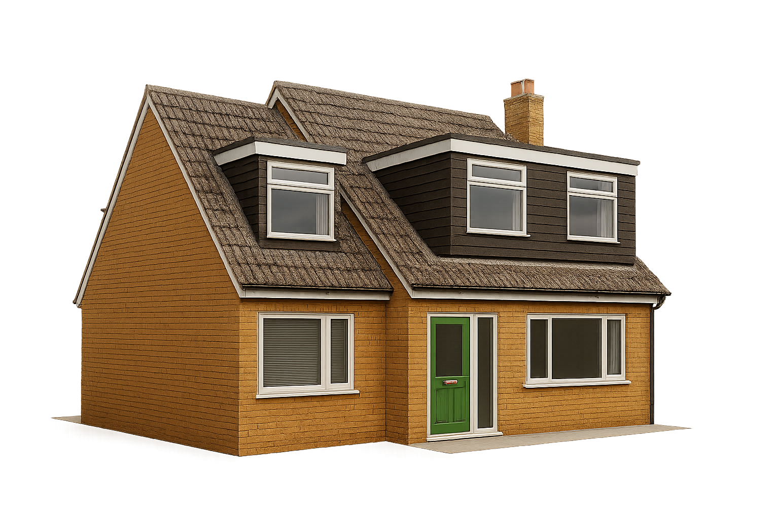 Front elevation render