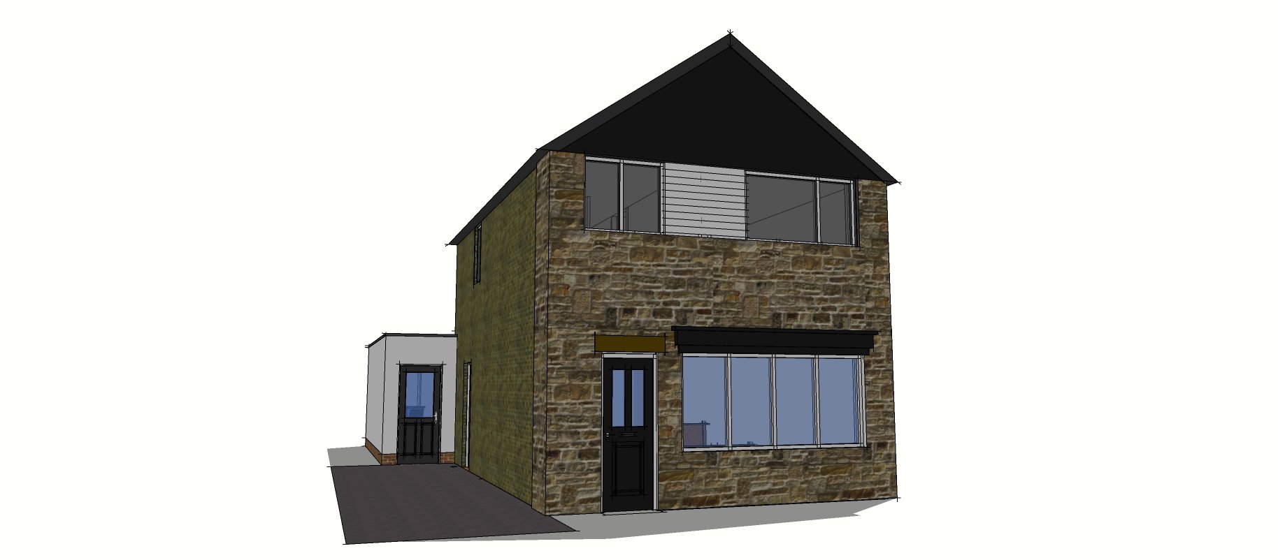 Oakwood Terrace, Leeds, West Yorkshire - Single storey rear extension