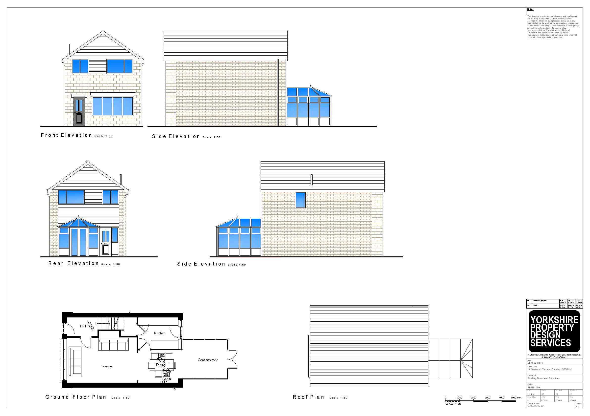 Oakwood Terrace, Leeds, West Yorkshire - Single storey rear extension