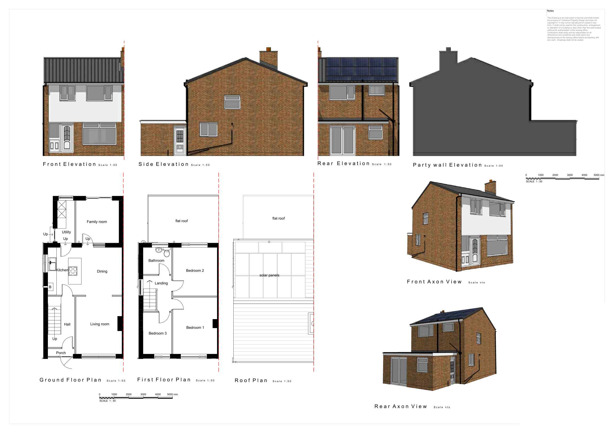 Hall Park Garth, Leeds, West Yorkshire - Ground floor wrap-around extension