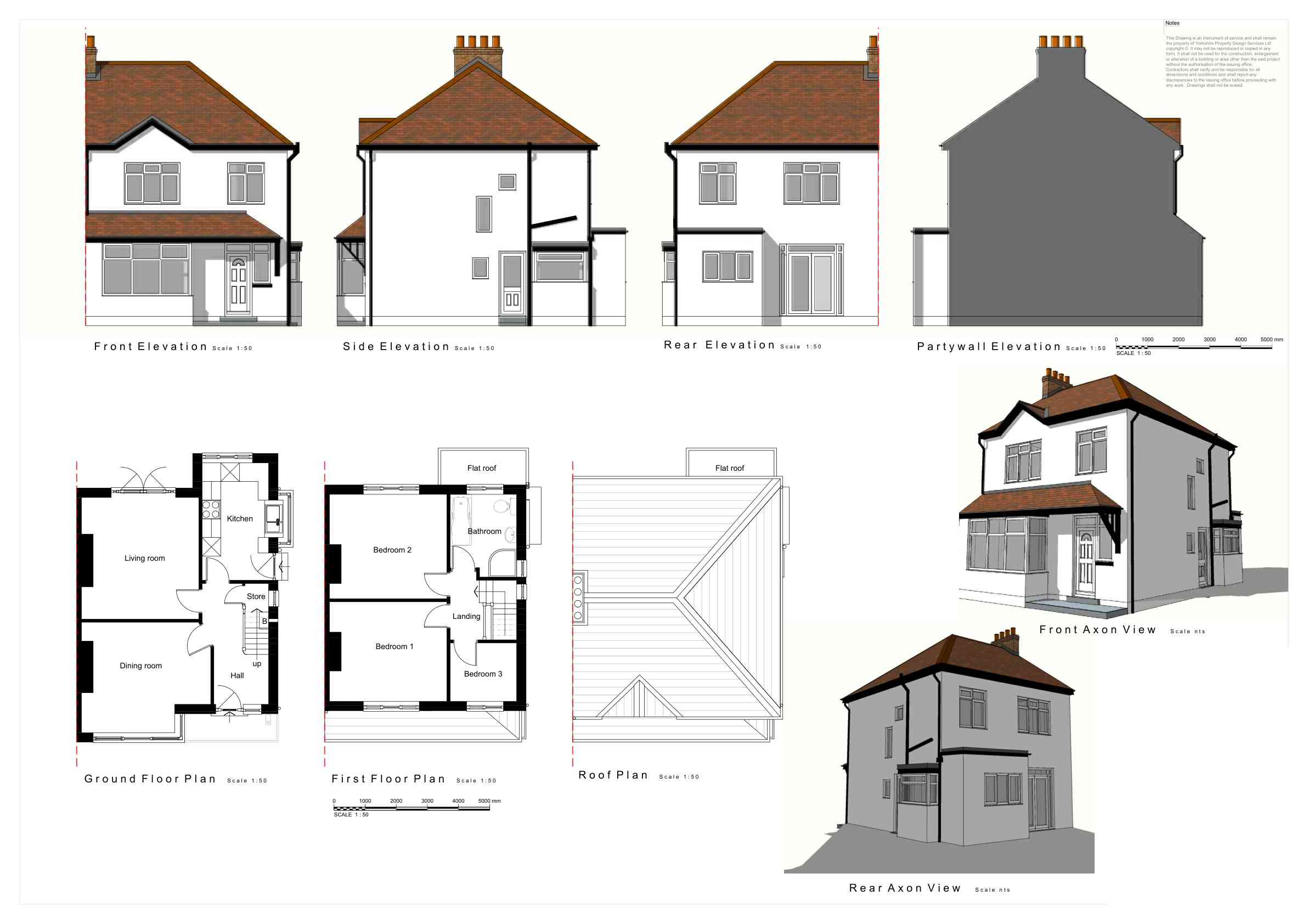 Existing Drawing - Broadgate Lane, Horsforth