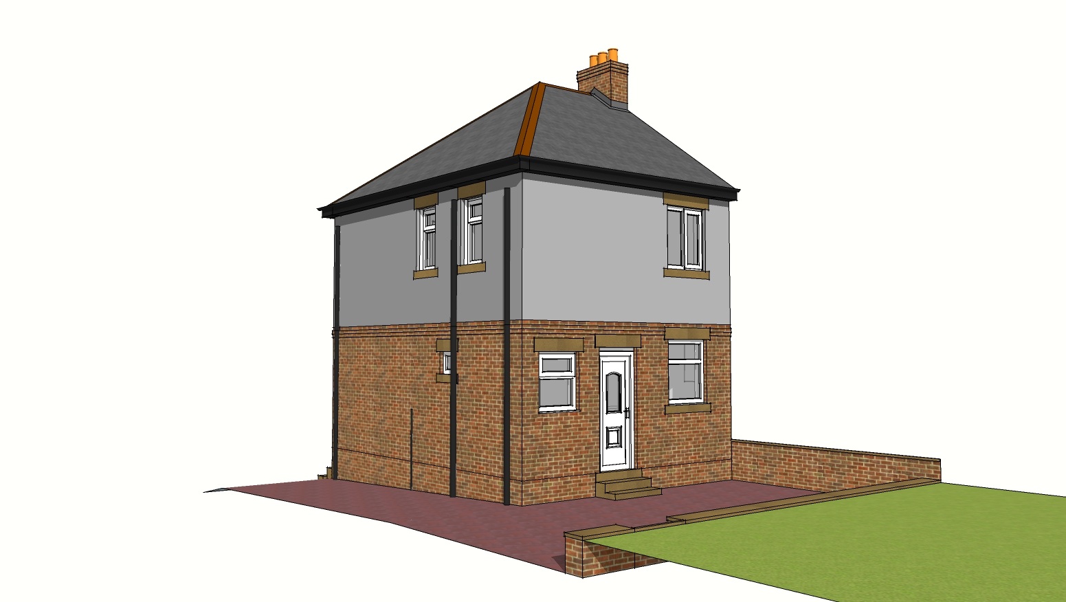 Barfield Avenue, Leeds, West Yorkshire - Single storey rear extension