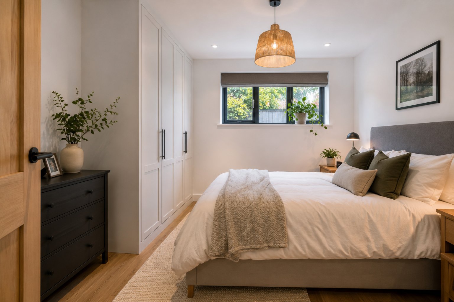 Attached garage conversion to bedroom, Leeds