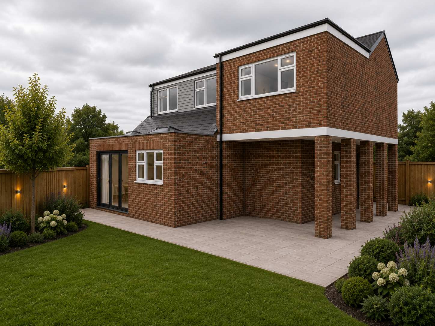 Newlay Wood Crescent II, Leeds, West Yorkshire - Single storey rear extension