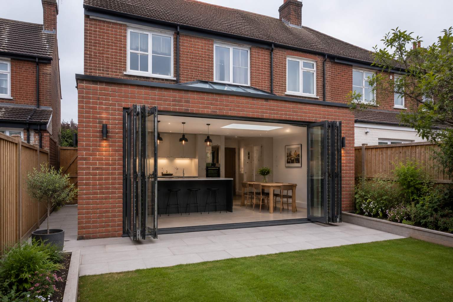 Newlay Crescent Horsforth single storey rear extension
