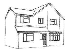 Silverdale Mount, Leeds, West Yorkshire - Two storey rear extension