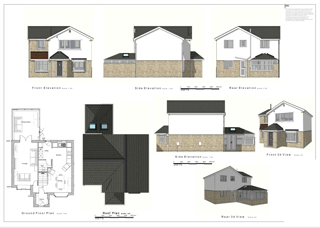 Heatherside, Leeds, West Yorkshire - Ground floor wrap-around extension