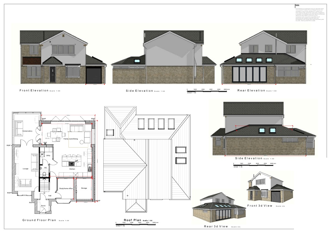 Heatherside, Leeds, West Yorkshire - Ground floor wrap-around extension