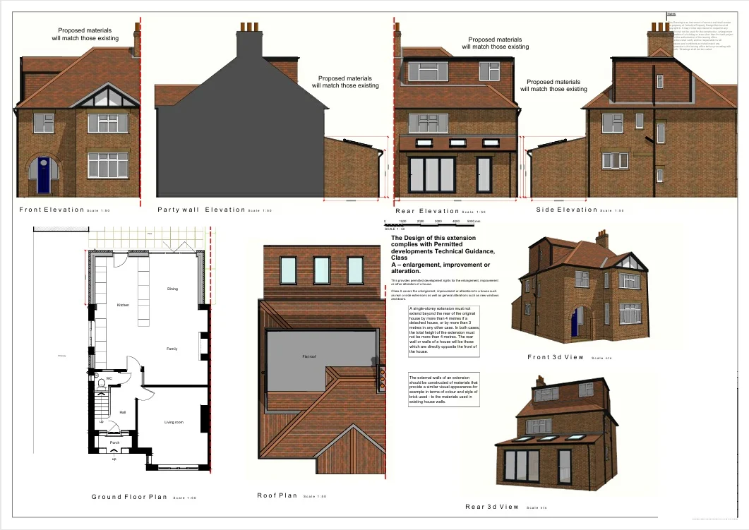 Moor Grange Rise, Leeds, West Yorkshire - Single storey rear extension