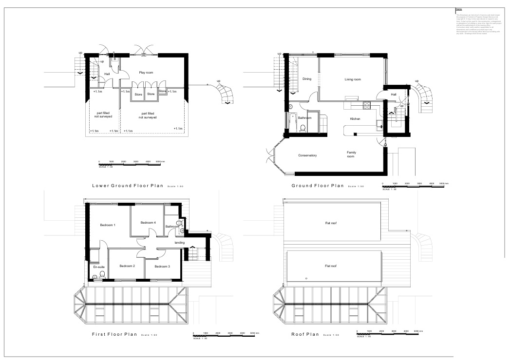 Existing Drawing - Newlay Grove, Horsforth