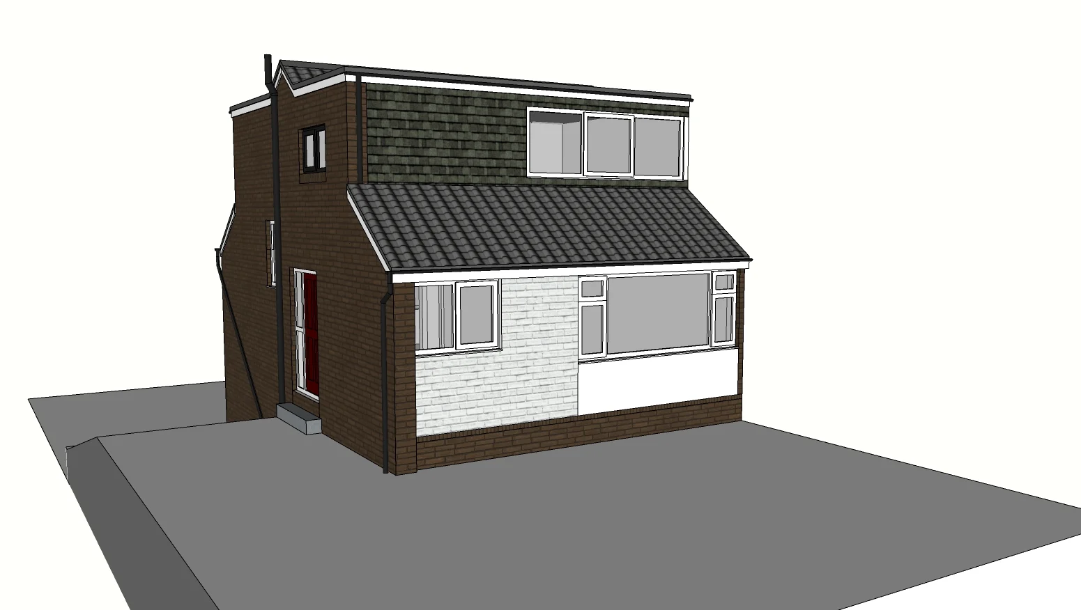 Newlay Grove II, Leeds, West Yorkshire - Porch