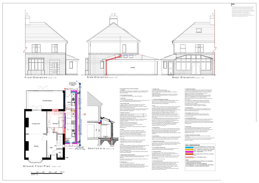 Ripley Road - Ground floor wrap-around extension