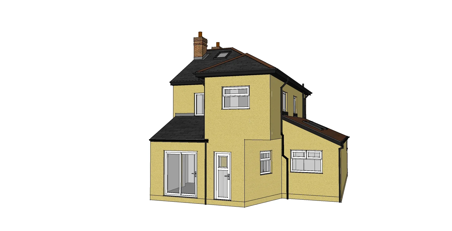 Victoria Drive - Loft conversion – hip to gable with rear dormer