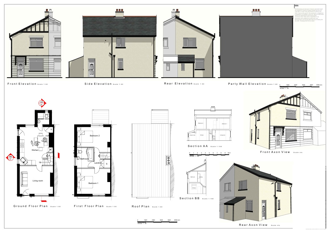 Victoria Gardens II, Leeds, West Yorkshire - Single storey rear extension
