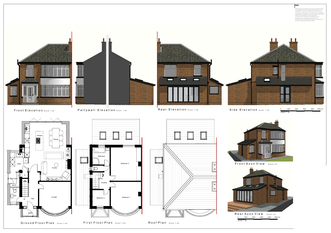 West End Drive III, Leeds, West Yorkshire - Single storey rear extension
