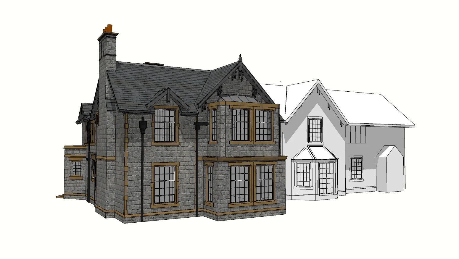 West Manor House, Leeds, West Yorkshire - Internal remodel