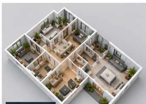 3D Floor Plans — illustrative design visual