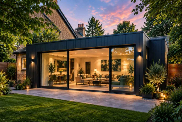 Modern Garden Room in Bramhope, Leeds